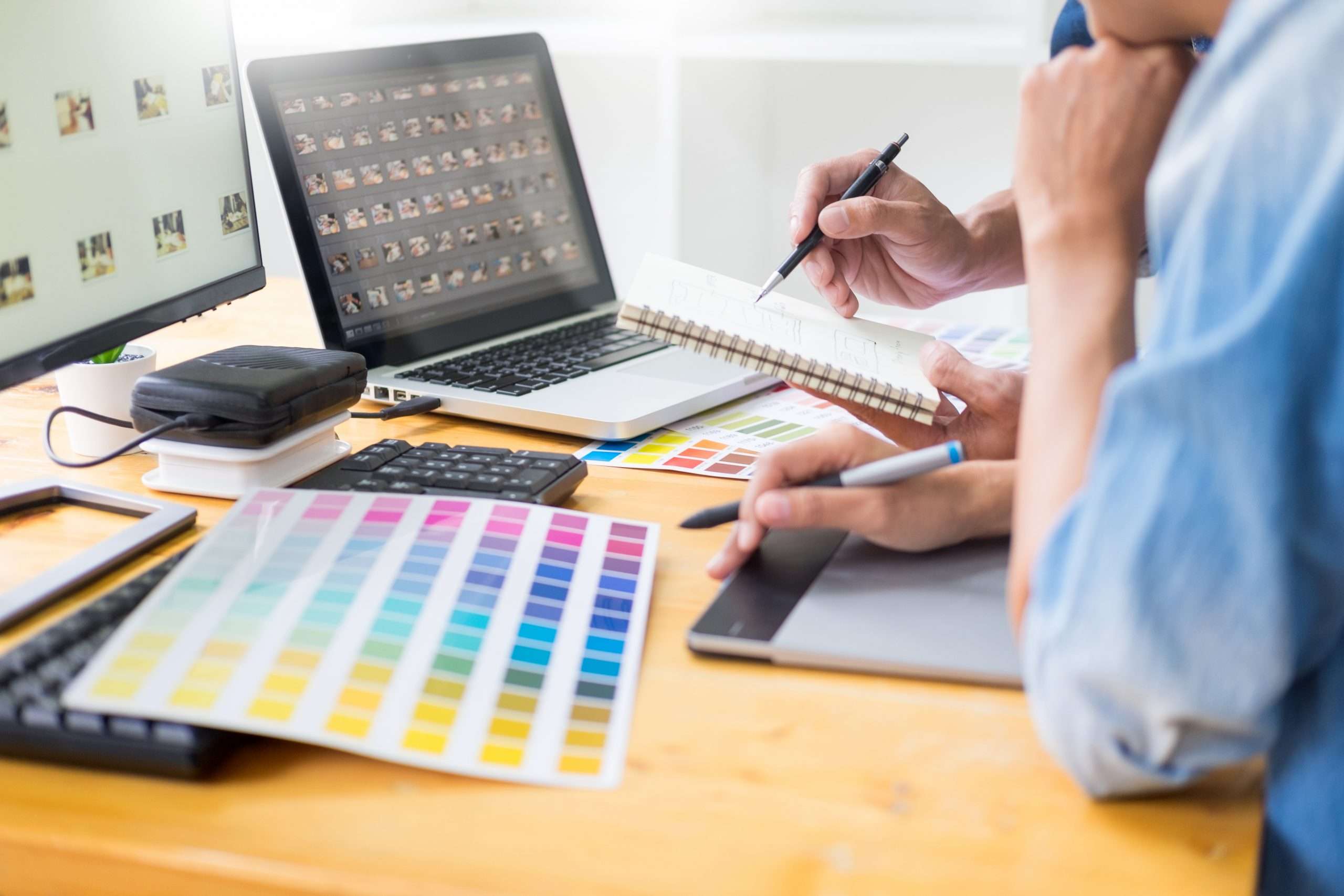 Receive custom web design services from professionals with over 10 years of experience.